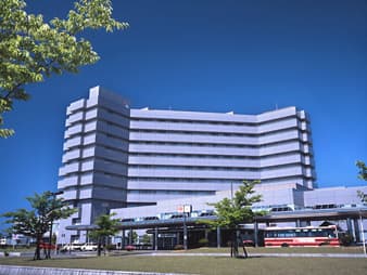 由利組合総合病院 外観